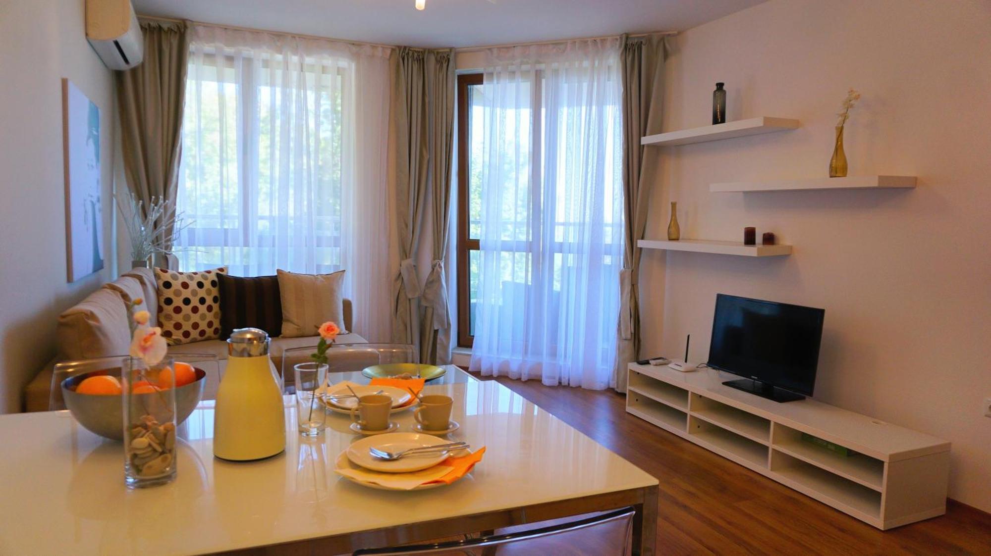 Апартаменти Бяла Клиф На Плажа - Apartments Byala Cliff First Line المظهر الخارجي الصورة