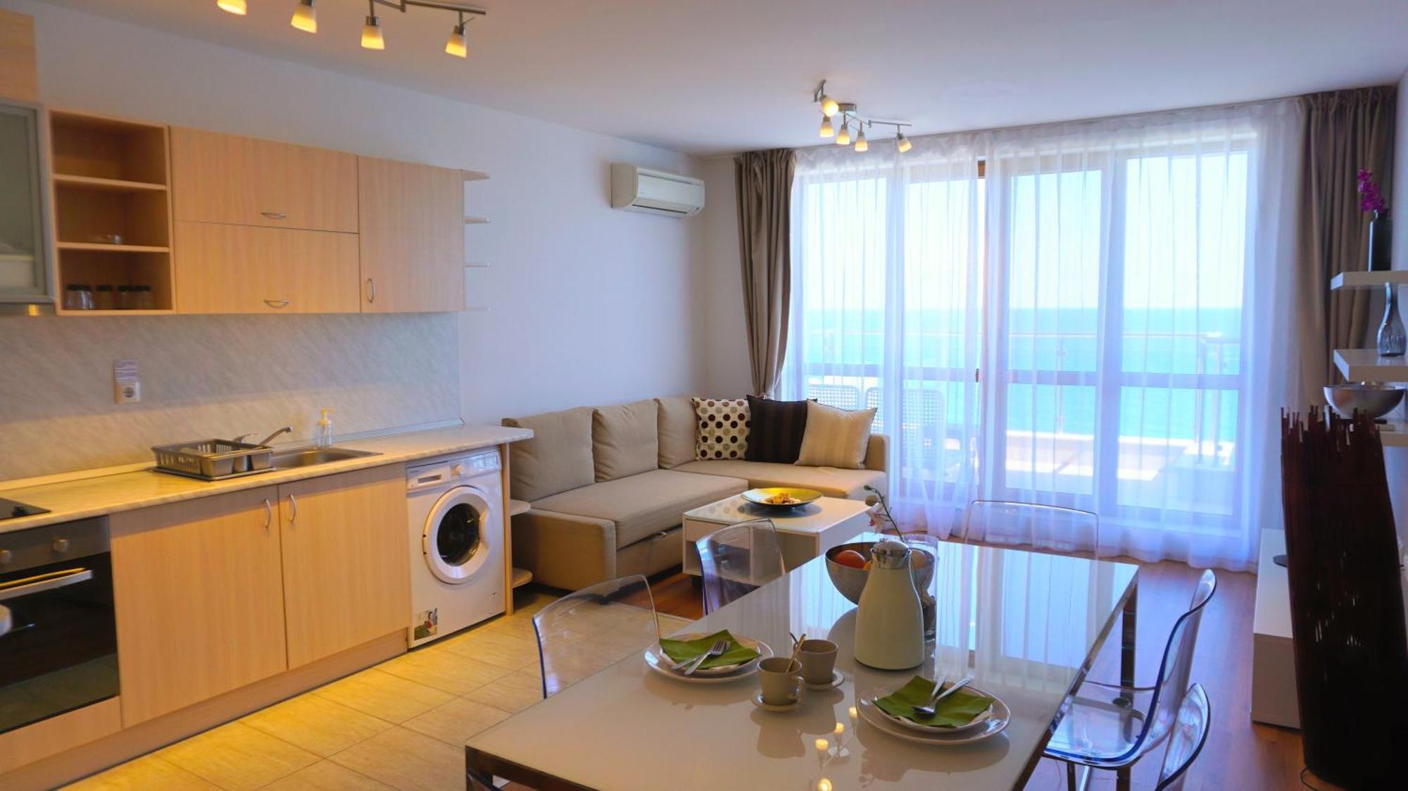 Апартаменти Бяла Клиф На Плажа - Apartments Byala Cliff First Line المظهر الخارجي الصورة
