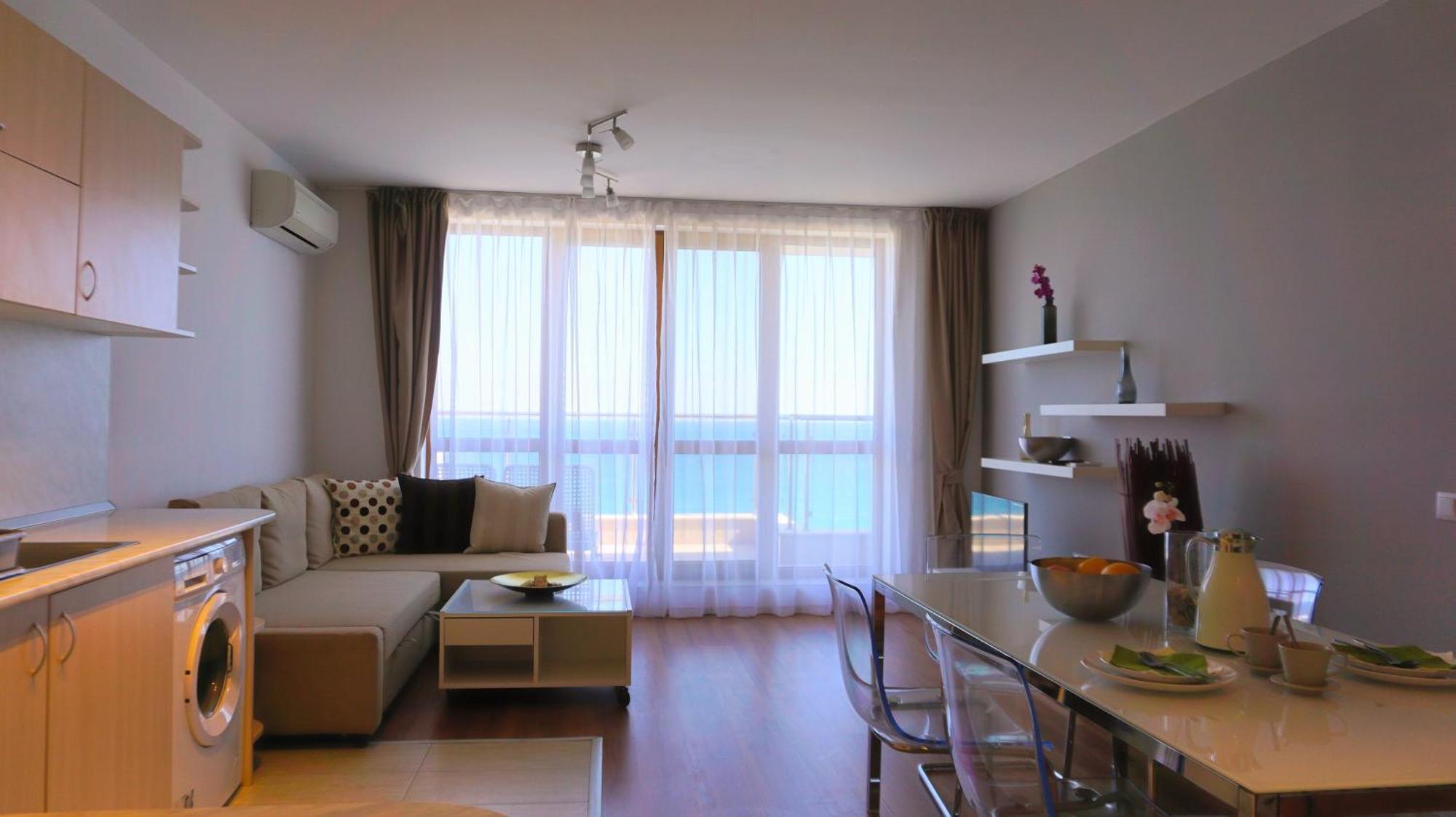 Апартаменти Бяла Клиф На Плажа - Apartments Byala Cliff First Line المظهر الخارجي الصورة