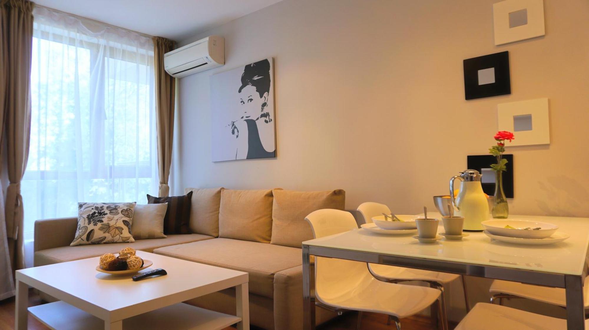 Апартаменти Бяла Клиф На Плажа - Apartments Byala Cliff First Line الغرفة الصورة