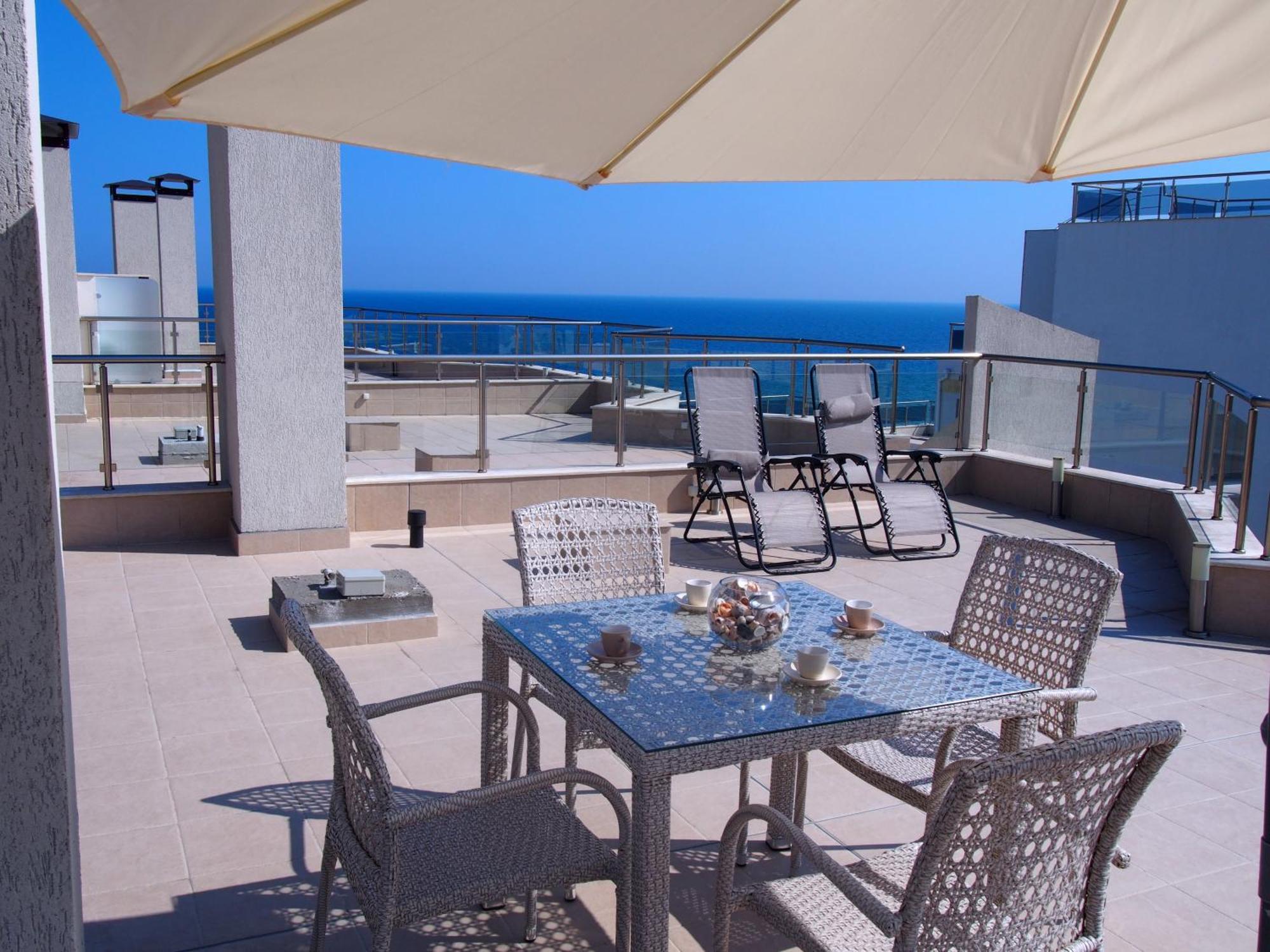 Апартаменти Бяла Клиф На Плажа - Apartments Byala Cliff First Line الغرفة الصورة